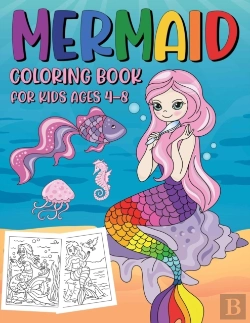 Bertrand.pt - Mermaid Coloring Book For Kids Ages 4-8