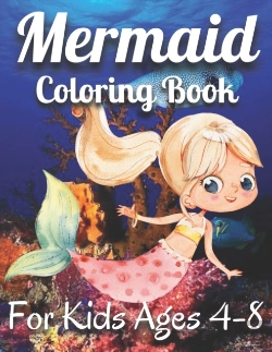 Bertrand.pt - Mermaid Coloring Book For Kids Ages 4-8