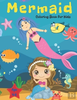 Bertrand.pt - Mermaid Coloring Book For Kids Ages 4-8