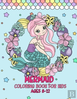 Bertrand.pt - Mermaid Coloring Book For Kids Ages 8-12