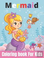 Mermaid Coloring Book For Kids