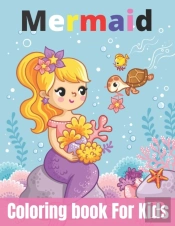 Mermaid Coloring Book For Kids