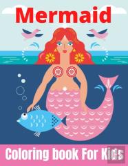 Mermaid Coloring Book For Kids