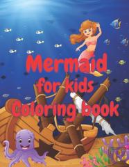 Mermaid Coloring Book For Kids