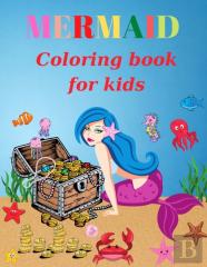 Mermaid Coloring Book For Kids