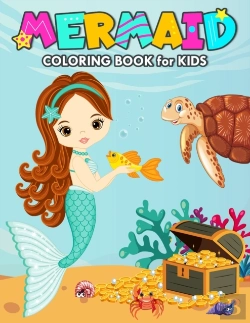 Bertrand.pt - Mermaid Coloring Book For Kids