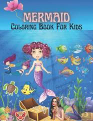 Mermaid Coloring Book For Kids