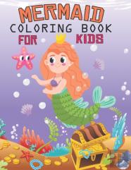 Mermaid Coloring Book For Kids