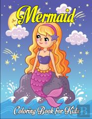 Mermaid Coloring Book For Kids