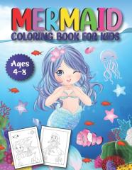 Mermaid Coloring Book For Kids