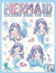 Mermaid Coloring Book For Kids