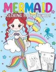 Mermaid Coloring Book For Kids