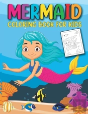 Mermaid Coloring Book For Kids