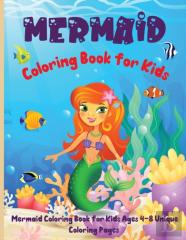 Mermaid Coloring Book For Kids