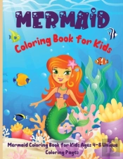 Mermaid Coloring Book For Kids