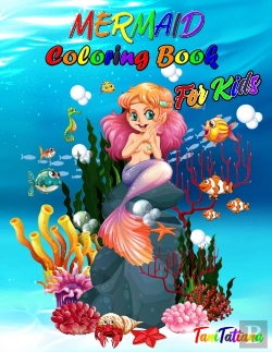 Bertrand.pt - Mermaid Coloring Book For Kids