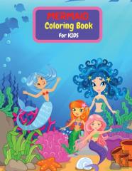 Mermaid Coloring Book For Kids