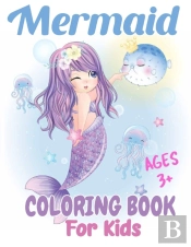 Mermaid Coloring Book For Kids