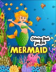 Mermaid Coloring Book For Kids