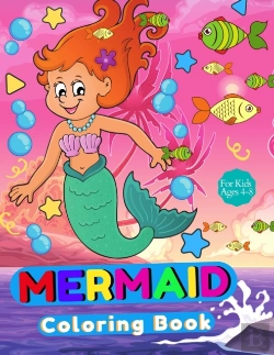 Bertrand.pt - Mermaid Coloring Books For Kids Ages 4-8