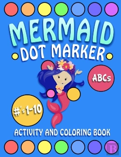 Bertrand.pt - Mermaid Dot Marker Activity And Coloring Book