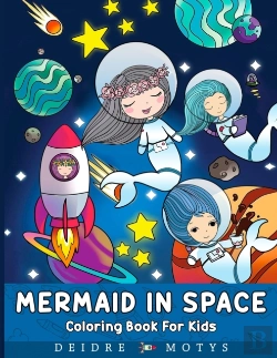 Bertrand.pt - Mermaid In Space Coloring Book