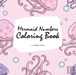 Bertrand.pt - Mermaid Numbers Coloring Book For Girls (8.5x8.5 Coloring Book / Activity Book)