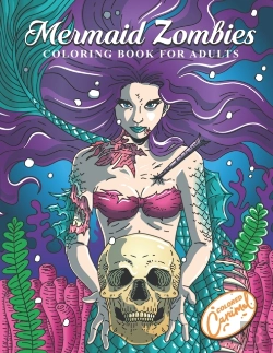 Bertrand.pt - Mermaid Zombies Coloring Book For Adults