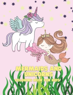 Bertrand.pt - Mermaids And Unicorns Coloring Book For Kids