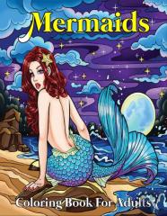Mermaids Coloring Book For Adults