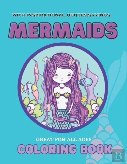 Bertrand.pt - Mermaids Coloring Book With Inspiring Quotes/Sayings