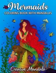 Mermaids - Coloring Book With Mandalas