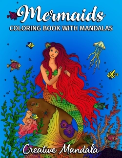 Bertrand.pt - Mermaids - Coloring Book With Mandalas