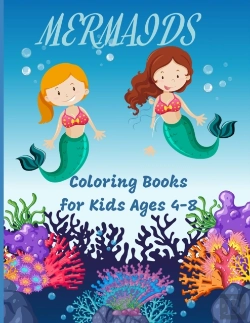 Bertrand.pt - Mermaids Coloring Books For Kids Ages 4-8