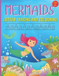 Bertrand.pt - Mermaids Letter Tracing And Colouring