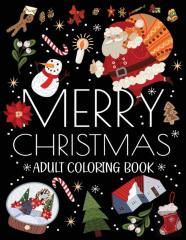 Merry Christmas Adult Coloring Book