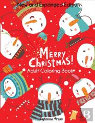 Merry Christmas Adult Coloring Book