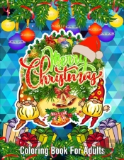 Merry Christmas Coloring Book For Adults