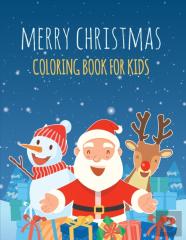 Merry Christmas - Coloring Book For Kids