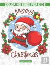 Merry Christmas Coloring Book For Kids