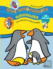 Mes Autocollants Amusants T.2 ; Les Animaux Et Leurs Petits