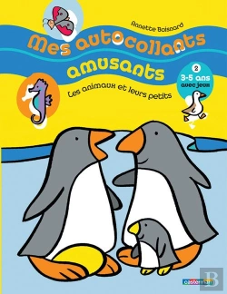 Bertrand.pt - Mes Autocollants Amusants T.2 ; Les Animaux Et Leurs Petits