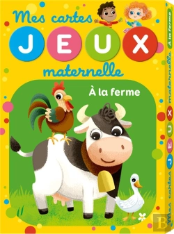 Bertrand.pt - Mes Cartes Jeux Maternelle ; À La Ferme