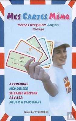 Bertrand.pt - Mes Cartes Mémo, Verbes Irreguliers Anglais, Collège