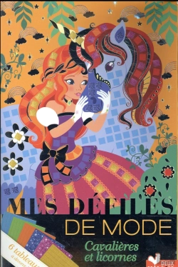 Bertrand.pt - Mes Défilés De Mode ; Boîte Créative Avec Mosaïques Mousse Brillantes ; Cavalières