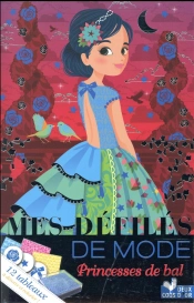 Mes Défilés De Mode ; Princesses De Bal ; Pochette Avec Motifs À Dupliquer