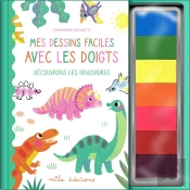 Mes Dessins Faciles Avec Les Doigts : Découvrons Les Dinosaures
