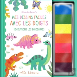 Bertrand.pt - Mes Dessins Faciles Avec Les Doigts : Découvrons Les Dinosaures