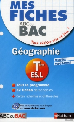 Bertrand.pt - Mes Fiches Abc Bac Geographie Term L-Es