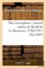 Mes Inscriptions Edition 1889